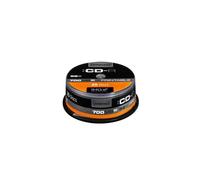 Lote de 25 CD-R Intenso 700 Mo (80 min) 52x - Superficie imprimible por inyección de tinta - Spindle
