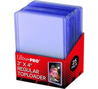 Ultra Pro Toploader Regular 63.5 x 88.9 mm (3 x 4) Cartón – Pack de 25