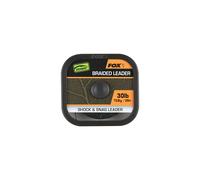 Lote de 3 bajos de línea trenzados Fox Naturals Leader 20 m / 18,1 kg