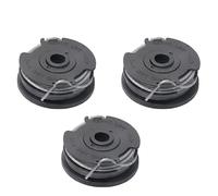 Lote de 3 bobinas de repuesto F016800351 para desbrozadora Bosch ART 30-36 LI, ART 30, ART 27 y ART 24, 6 m x 1,6 mm