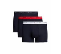 Tommy Hilfiger 3P WB Trunk, Bóxer Hombre, Blanco (Primary Red/White/Desert Sky), M (Pack de 3)
