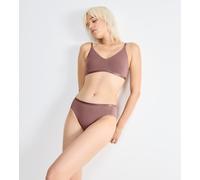 Lote de 3 bragas de algodón Go Daily Mujer Talla XXL. Color Marron