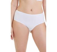 Sans Complexe SIMPLEMENT Coton B 61AH35 Braguita, Blanc, 48 (Pack de 3) para Mujer