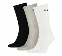 Calcetines puma crew 3p blanco-negro-gris 35 - 38