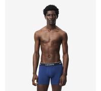 Lote de 3 calzoncillos bóxer lisos de algodón elástico Hombre Talla XL. Color Azul