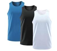 Lote de 3 camisetas de compresión para hombre, camiseta de cuerpo que adelgaza el vientre plano invisible para adelgazar, camiseta de compresión para hombres, chaleco de modelado del cuerpo, 01