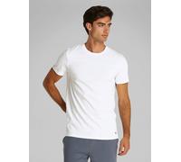 Lote de 3 camisetas de cuello redondo Hombre Talla M. Color Blanco