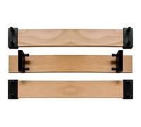 Lote de 3 láminas multicapa de haya, 89 x 53 x 8 mm, con topes para somier, clic clac, bz SCM Créations