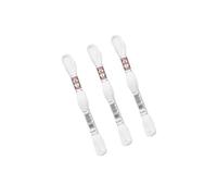 Lote de 3 madejas de 10 m DMC hilo retors mate lienzo tapizado, 100% algodón blanco