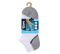Lote de 3 pares de calcetines cortos de deporte Hombre Talla 39/42. Color Blanco