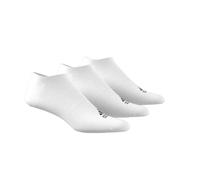 Lote de 3 pares de calcetines finos invisibles Hombre Talla XS. Color Blanco
