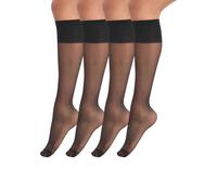 Lote de 3 pares de minimedias RESIST Mujer Talla 35/41. Color Negro