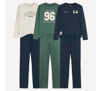 Lote de 3 pijamas de algodón, estilo campus. Talla 150 cm (12 años). Color combinados