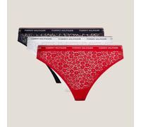 Lote de 3 tangas Premium Essentials Mujer Talla XS. Color Azul