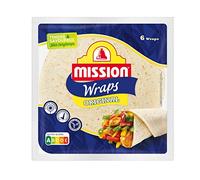 Lote de 3 unidades *** Mission Wraps Nature 6 envolturas 370 g