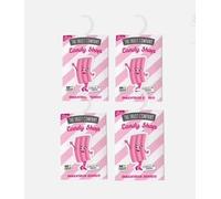 Lote de 4 Ambientador de Armario de Aromas Dulces, The Fruit and Company,hogar (Chicle de Fresa)