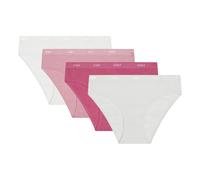 Lote de 4 braguitas Ecodim Niña Talla 150 cm (12 años). Color Rosa