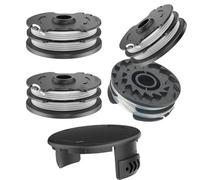 Lote de 4 carretes de repuesto para desbrozadora inalámbrica Parkside PRT 550 A1 - LIDL IAN 311404, PRT 550 A3, PRTA 20-Li B2 8,2 m 0,2 cm, 4xz+1gz