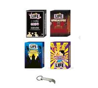 Lote de 4 extensiones en francés Smile Life Apocalypse + Basura + Girl Power + Fantástico + 1 Decap Blumie