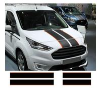 Lote de 4 Pegatinas para capó y Puerta Trasera de Coche, para Ford Transit Connect, Accesorios de Tuning, autocaravanas, vinilos Deportivos.