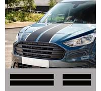 Lote de 4 Pegatinas para capó y Puerta Trasera de Coche, para Ford Transit Connect, Accesorios de Tuning, autocaravanas, vinilos Deportivos.