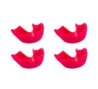 Lote de 4 Protectores Bucales Academy GILBERT Rojos (Mouthguard), Talla Junior