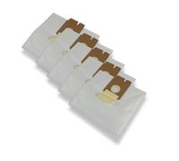 Lote de 5 bolsas para aspiradora de microfibra compatibles con Hoover Freespace Evo, H69, H71, TFV1400 a TFV2699, TFV2003, TFV2004..