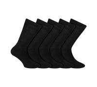 Lote de 5 pares de calcetines ecodim sport Hombre Talla 43/46. Color Negro