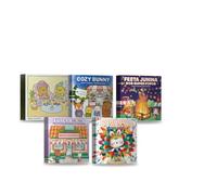 Lote de 5 volúmenes: Cozy & Cute + Fluffy Friends + Super Fofos + 2 más