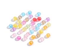 Lote de 50-500 cuentas acrílicas cristal bicono facetadas Austria, 4 mm, 6, 8 y 10, espaciadoras sueltas redondas for hacer joyas DIY(Mixed,4mmx500pcs)