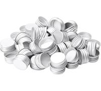 Lote de 50 cierres en espiral para botellas de cristal y PET de 18 mm, 20 mm, 24 mm, 28 mm, plata (20 x 13 mm)