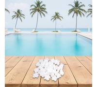 Lote de 50 esponjas flotantes absorbentes de aceite eficientes para piscinas y spas