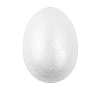 Lote de 50 Huevos de poliestireno de 6 cm de Alto y 4 cm de diámetro