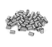 Lote de 50 inserciones roscadas helicoidales M8 x 1,25 en espiral para reparación de círculos de acero inoxidable (M8 x 1,25 x 2,5 D)