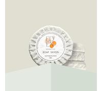 Lote de 500 jabonetas 15 g flor de algodón - Jabones individuales para hoteles, Airbnb y habitaciones de huéspedes