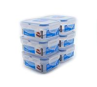 Lote de 6 fiambreras de 180 ml, de la marca «Lock & Lock» HPL805