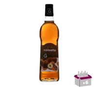 Lote de 6 jarabes de Gilbert - Noisette - 6x70cl