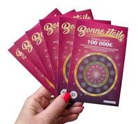 Lote de 6 tarjetas de rascar para niños y niñas - Anuncio de embarazo - Ticket para rascar anuncios de embarazo - Revelación de niña o niño - Tarjeta de género Reveal Padres - Regalo Baby Shower