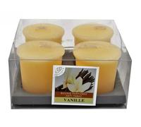 Lote de 8 velas votivas de 4 cm x 4,5 cm (duración de 9 horas).