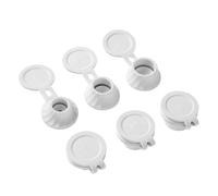 Lote de botellas de loción inversa genérica - TPE S M L 6pcs Set | Upside Down Emptying Bottle Caps Kit | Leakproof Transfer Connector Adapters Get from Shampoo Lotion Acondicioner Home Bathroom