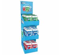 Lote de Chicles Orbit Box Sin Azúcar - 18 Cajas Surtidas | 6 Hierbabuena, 6 Menta y 6 Fresa | Pack Ahorro para Oficina y Uso Frecuente (Orbit Box 18 Cajas)