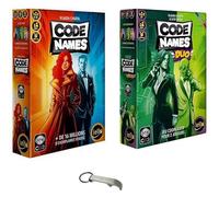 Lote de Codenames versión francesa + código de nombres Duo + 1 abrebotellas Blumie (juego base + duo)