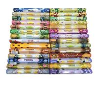 Lote de Inciensos Tulasi - Surtido de 15 Cajas - 300 Varillas