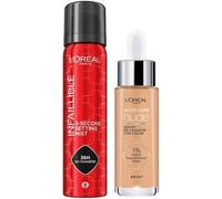 Lote de L'Oréal Paris Spray Fijador de Maquillaje 75 ml + L'Oréal Paris Accord Parfait Sérum Tono 2-3 Light
