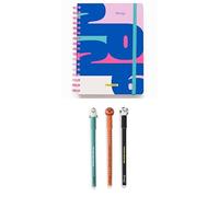 Lote de Mr. Wonderful - Agenda Anual Wonder 2026 Vista Diaria + Bolígrao Bobo Borrable - Cuando una puerta se cierra, se abre esta agenda + Mr. Wonderful - Set de 3 bolis Borrables Bo-Bo -