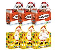 Lote de Navidad de 3x Estuche Lacasitos 45G + 3x Estuche Conguitos 45G
