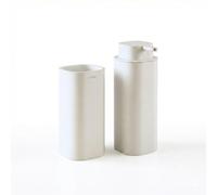 Lote de Productos para baño formado por Dispensador de Jabón y Portacepillos NEA Blanco Mate