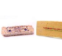 Lote de Turrones artesanos "La Carrasqueta", 1 Kg - Pack (2 x 500 g) - Lazo enrollado a mano, ideal para regalar: Turrón Jijona blando y Turrón Alicante duro. Denominación de Origen Jijona-Alicante.