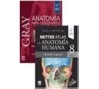 Lote Gray Anatomía estudiantes + Netter Atlas