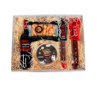 Lote Picoteo 4 - Vino La Planta, torta de la Serena, embutido ibérico de bellota y picos